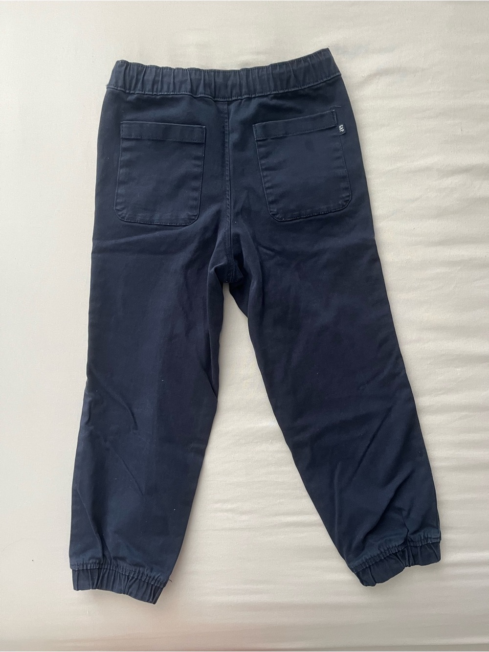 GAP kids Dark Navy Elastic Waist Joggers